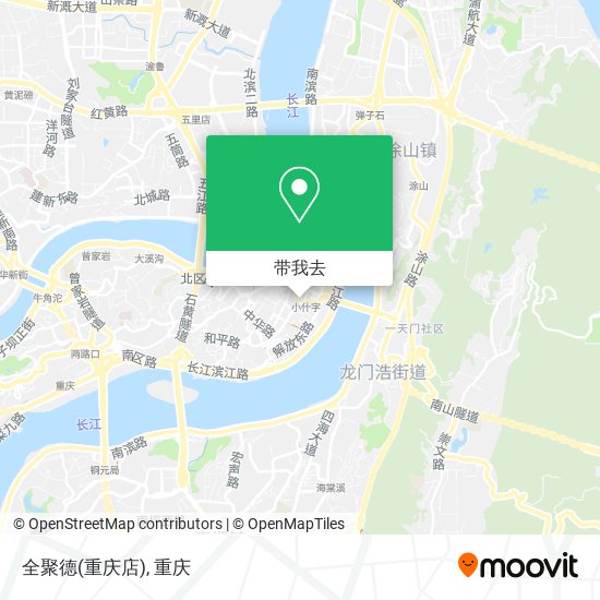 全聚德(重庆店)地图