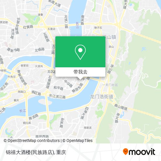 锦禧大酒楼(民族路店)地图