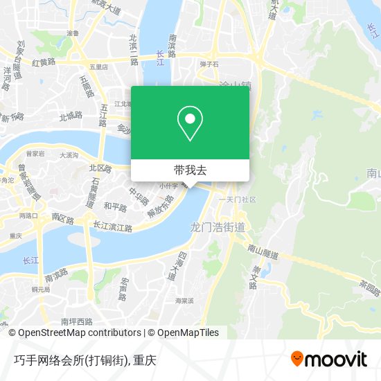 巧手网络会所(打铜街)地图