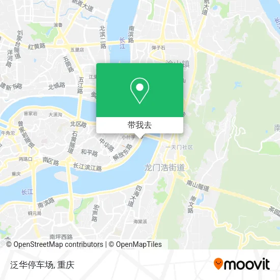 泛华停车场地图