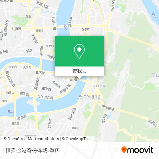 恒滨·金港湾-停车场地图