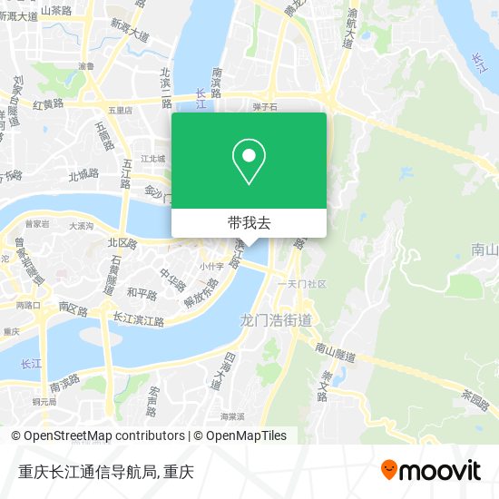 重庆长江通信导航局地图