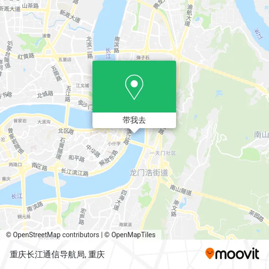 重庆长江通信导航局地图
