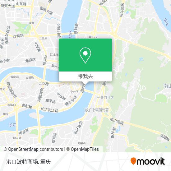 港口波特商场地图