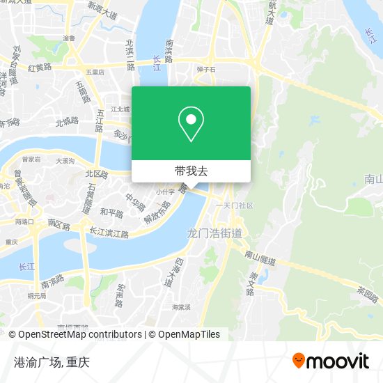港渝广场地图