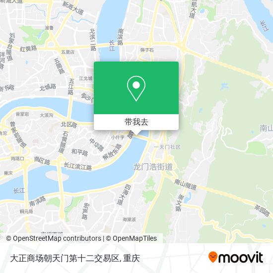 大正商场朝天门第十二交易区地图