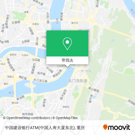 中国建设银行ATM(中国人寿大厦东北)地图