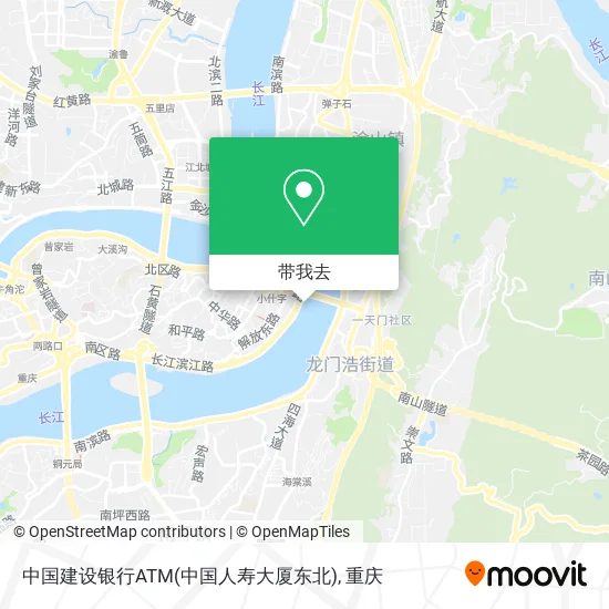 中国建设银行ATM(中国人寿大厦东北)地图