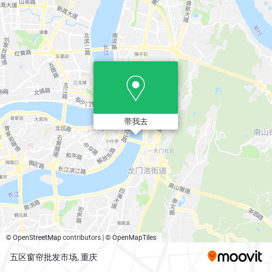 五区窗帘批发市场地图