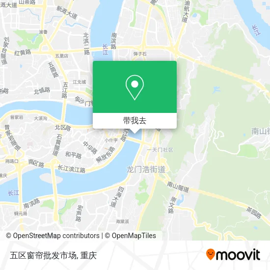 五区窗帘批发市场地图