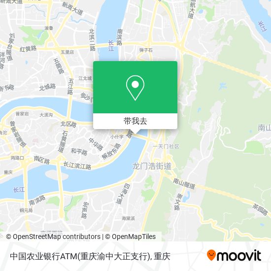 中国农业银行ATM(重庆渝中大正支行)地图
