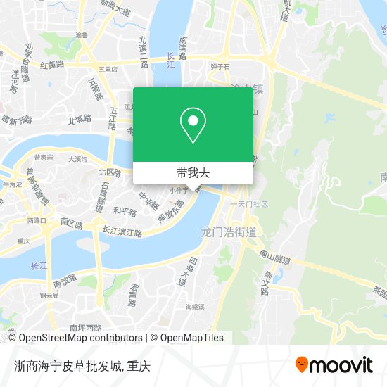 浙商海宁皮草批发城地图