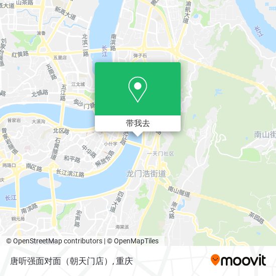 唐听强面对面（朝天门店）地图