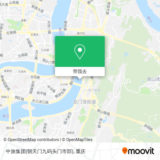 中旅集团(朝天门九码头门市部)地图