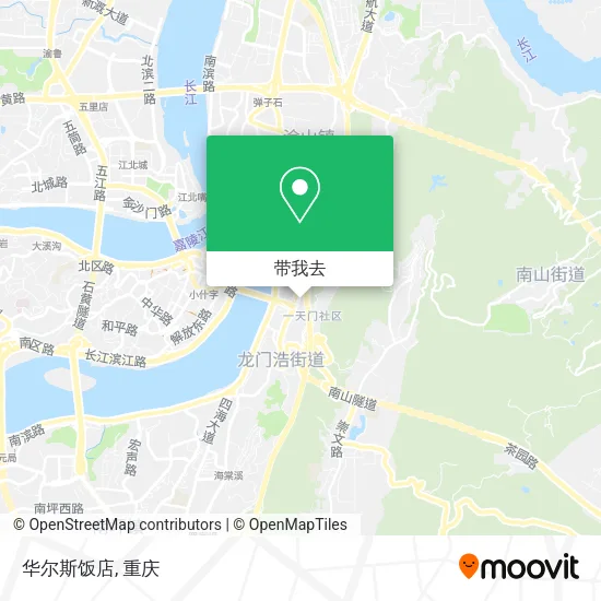华尔斯饭店地图