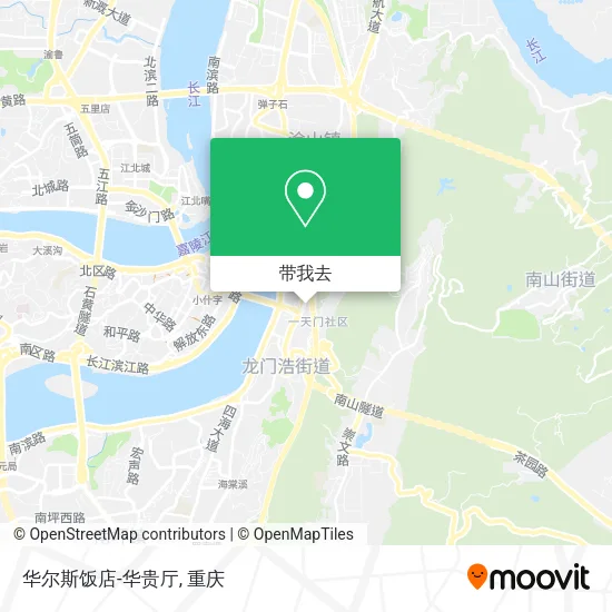 华尔斯饭店-华贵厅地图