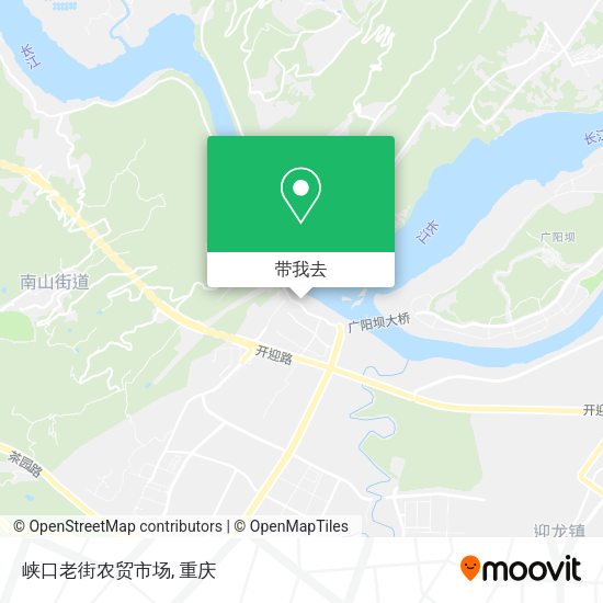峡口老街农贸市场地图