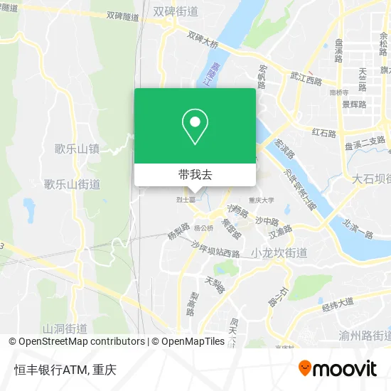 恒丰银行ATM地图