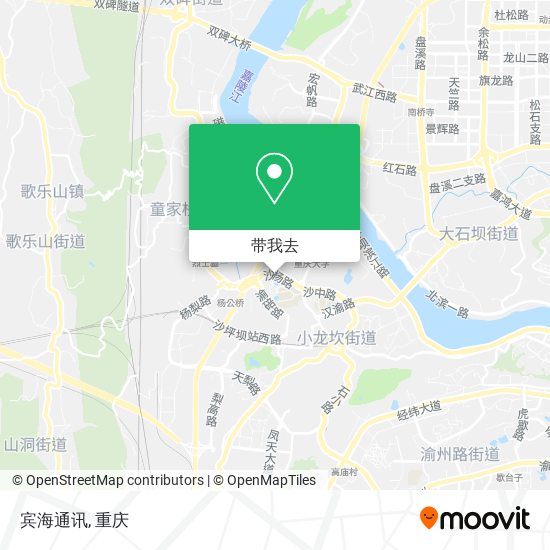 宾海通讯地图