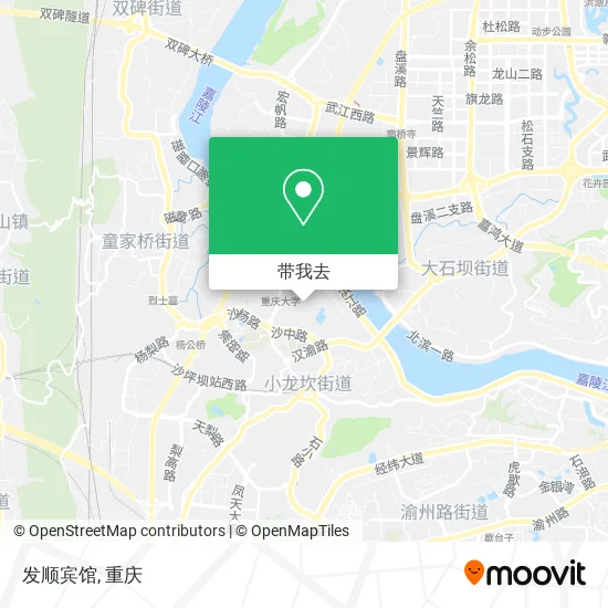 发顺宾馆地图