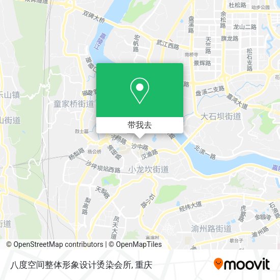八度空间整体形象设计烫染会所地图
