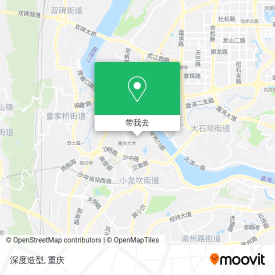 深度造型地图