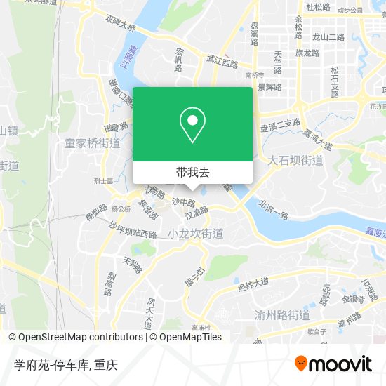学府苑-停车库地图