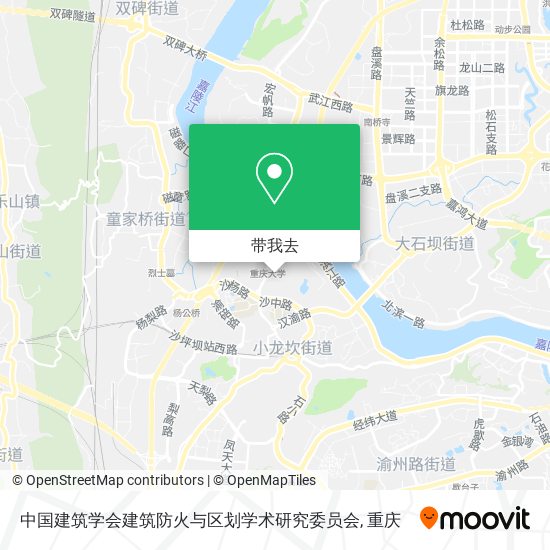 中国建筑学会建筑防火与区划学术研究委员会地图