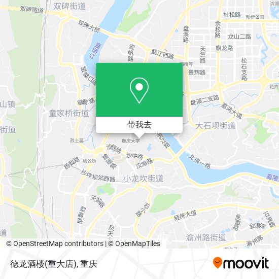 德龙酒楼(重大店)地图