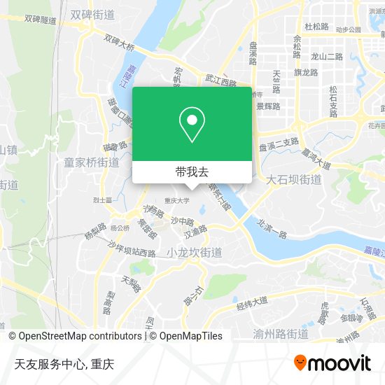 天友服务中心地图
