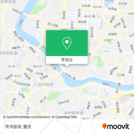 湾湾面馆地图