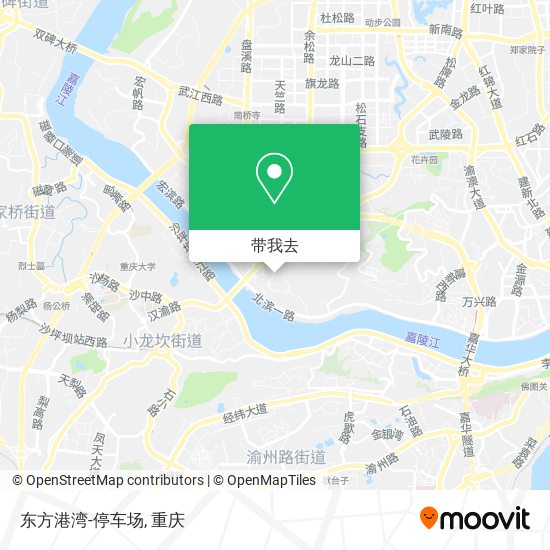 东方港湾-停车场地图