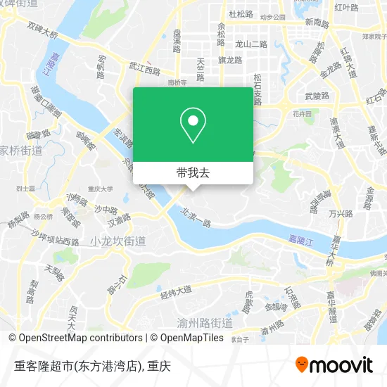 重客隆超市(东方港湾店)地图