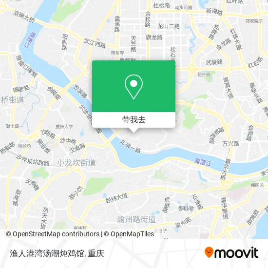 渔人港湾汤潮炖鸡馆地图