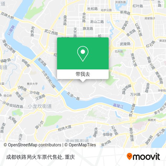 成都铁路局火车票代售处地图