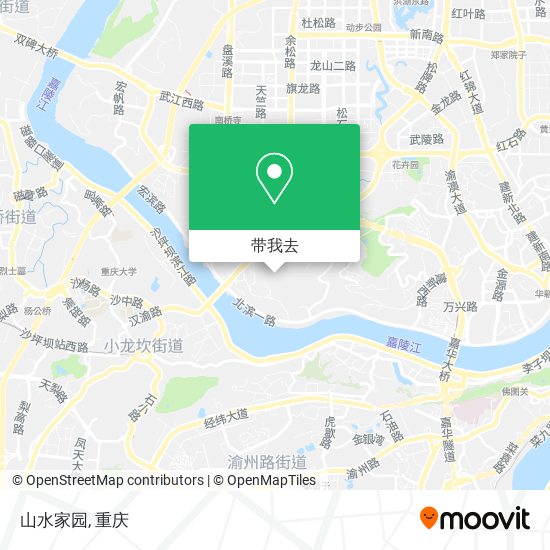 山水家园地图
