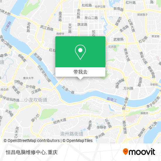 恒昌电脑维修中心地图
