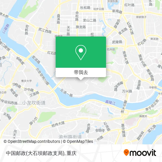 中国邮政(大石坝邮政支局)地图