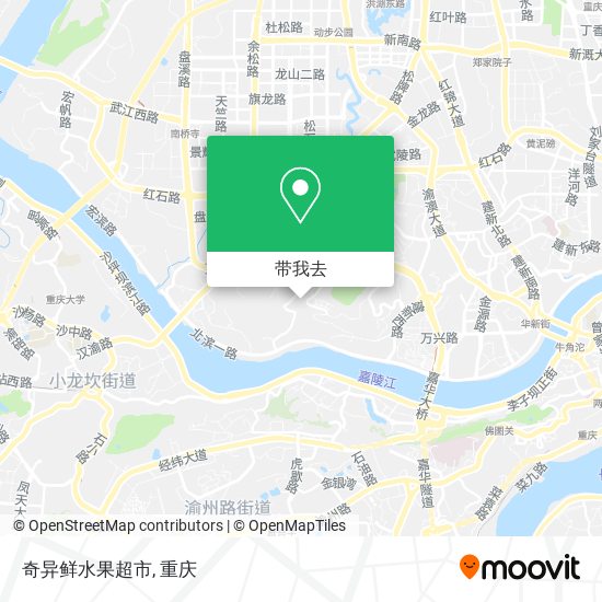 奇异鲜水果超市地图
