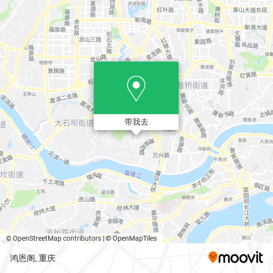 鸿恩阁地图