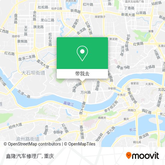 鑫隆汽车修理厂地图
