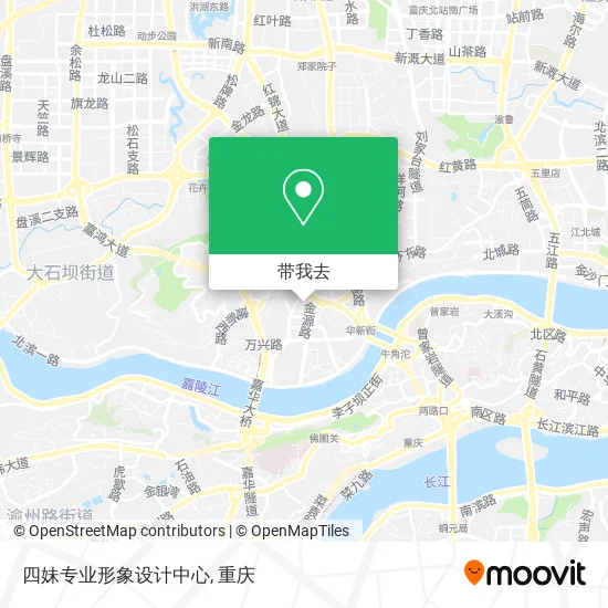 四妹专业形象设计中心地图