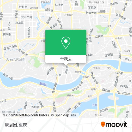 康居园地图