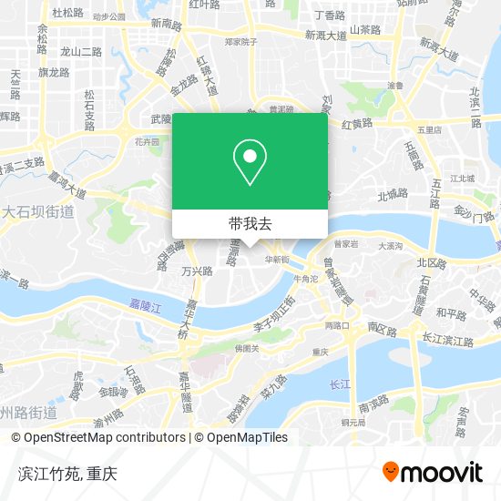 滨江竹苑地图