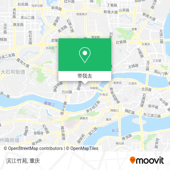 滨江竹苑地图