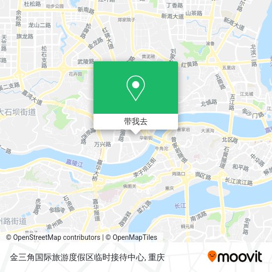 金三角国际旅游度假区临时接待中心地图
