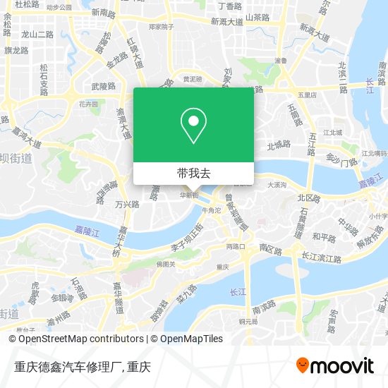 重庆德鑫汽车修理厂地图