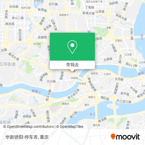 华新骄阳-停车库地图