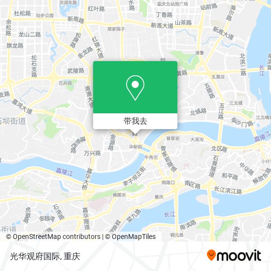 光华观府国际地图