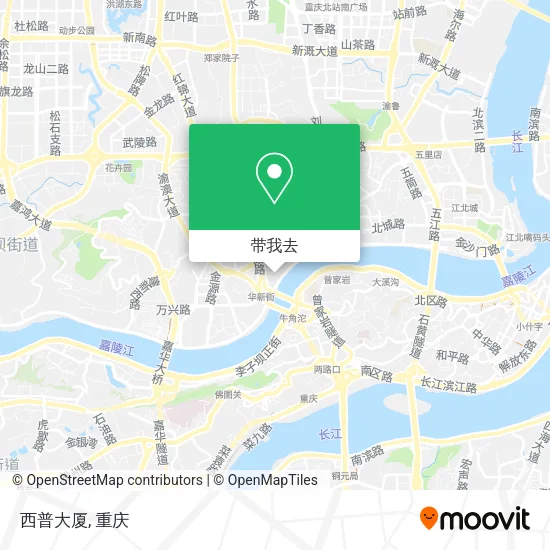西普大厦地图